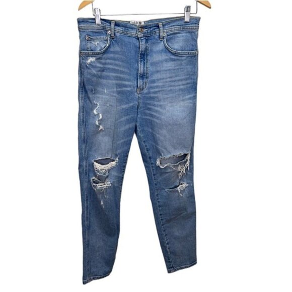 Agolde Roxanne Super High Rise Skinny Size 30 - Picture 2 of 15